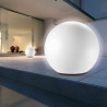 Sphere Large outdoor Floor lamp IP65 in thermoplastic material 20W E27