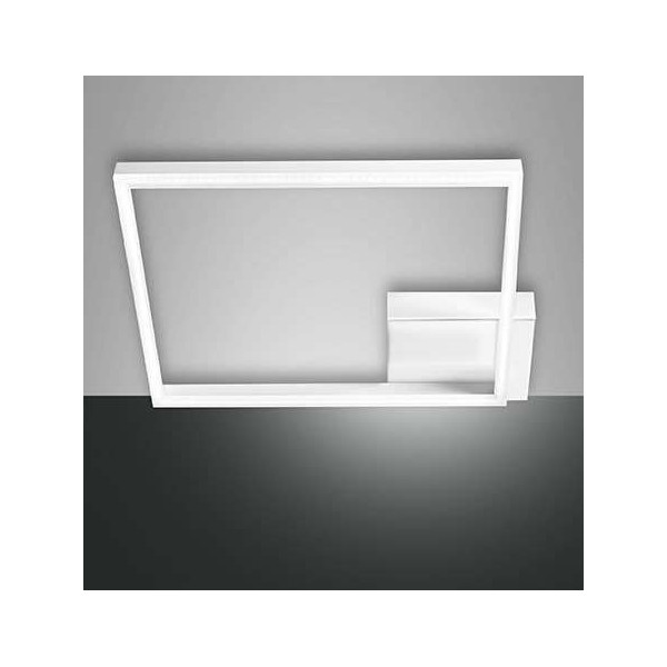 Bard 42x42 cm Wall/Ceiling Lamp Fabas Luce in aluminum and methacrylate / Vellini
