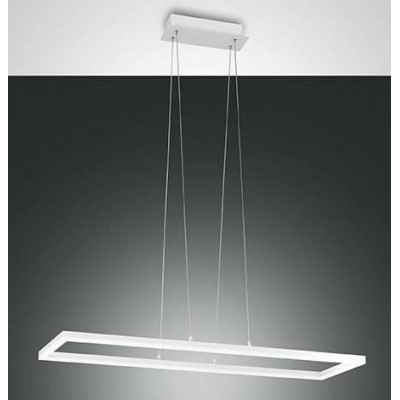 Suspension Bard 92x32 cm Fabas Luce en aluminium et méthacrylate / Vellini