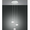 Hanging Lamp Fabas Luce HALE 3 / Vellini