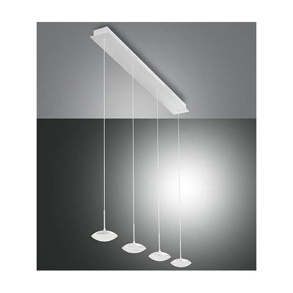 Hanging Lamp Fabas Luce HALE 4 / Vellini