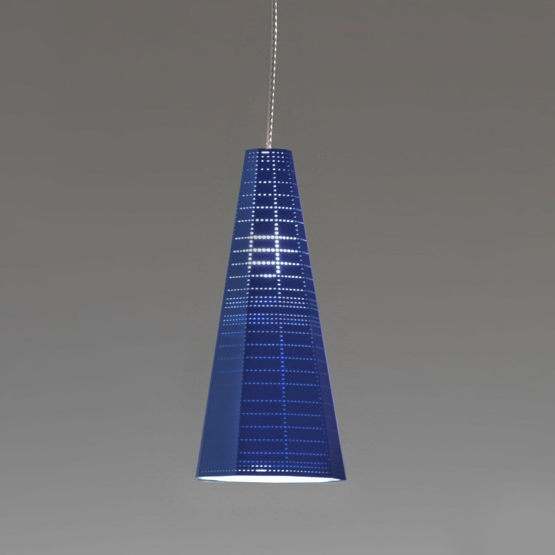 Hanging Lamp Artemide NULL VECTOR ALFA Blue / Vellini