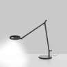 Demetra table lamp with base in painted plastic material and head and arms in painted aluminum Led 8W 3000K