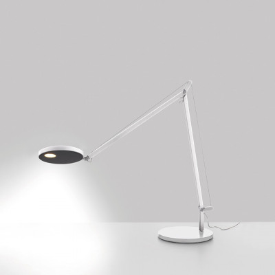 Demetra lampada da tavolo base in materiale plastico verniciato e testa e bracci in alluminio verniciato Led 8W 3000K