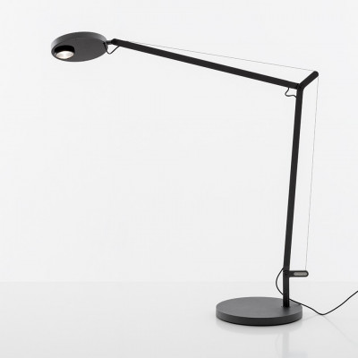 Demetra Professional table lamp with painted plastic base and aluminum head and arms Led 12W 3000K