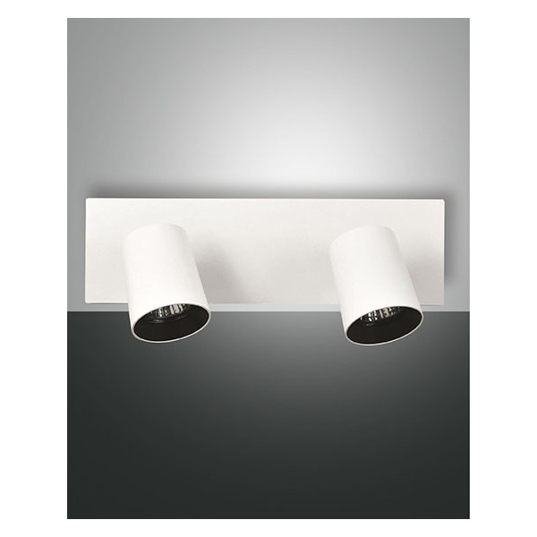 Wall/Ceiling lamp Fabas Luce Modo 2 lights