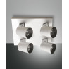 Wall/Ceiling lamp Fabas Luce Modo 4 lights