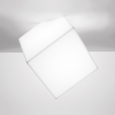 Edge 30 wall / ceiling lamp IP65 diffuser in thermoplastic material 23W E27