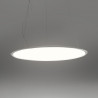 Discovery Suspension lamp circular structure in polished aluminum Led 46W 3000K