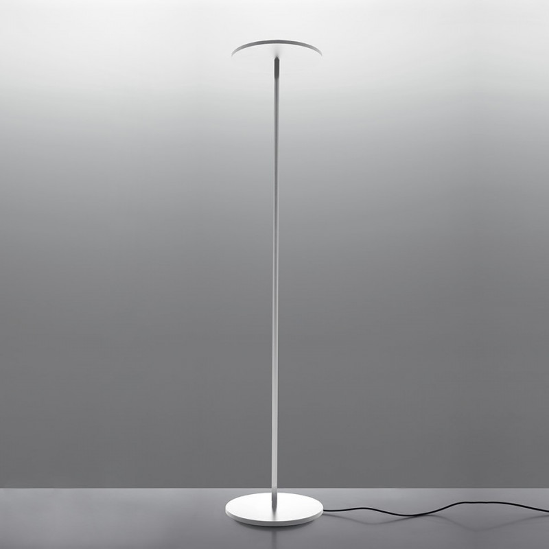 Athena Floor lamp base and stem in aluminum and head in extruded aluminum Led 44W 3000K