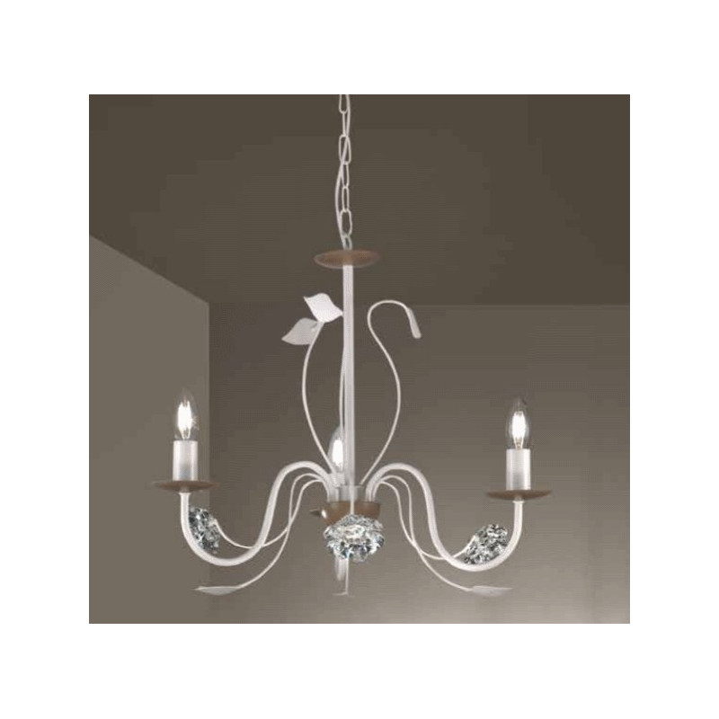 Lampada a sospensione Due P Petra/3 33W E14