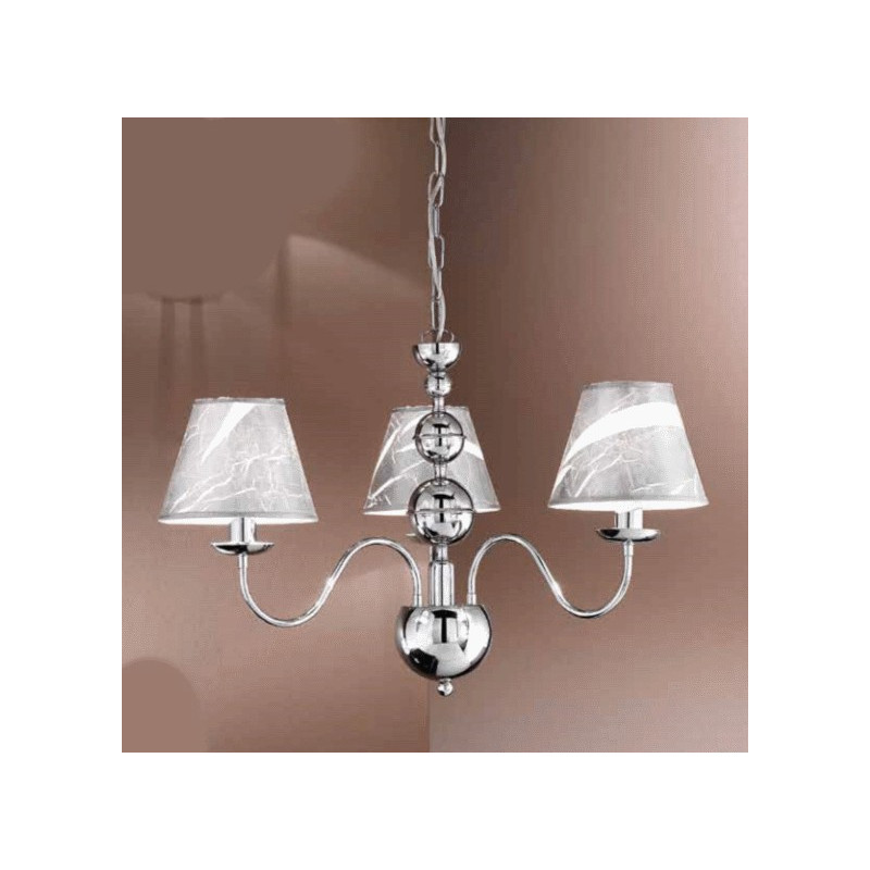 Lampe à suspension Due P 2596/3 33W E14