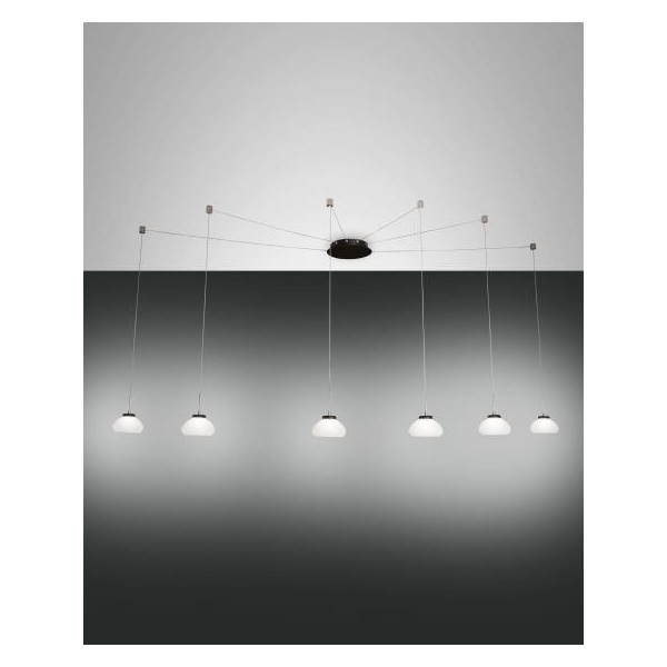 Fabas Luce Arabella lampe à suspension 6 lumières