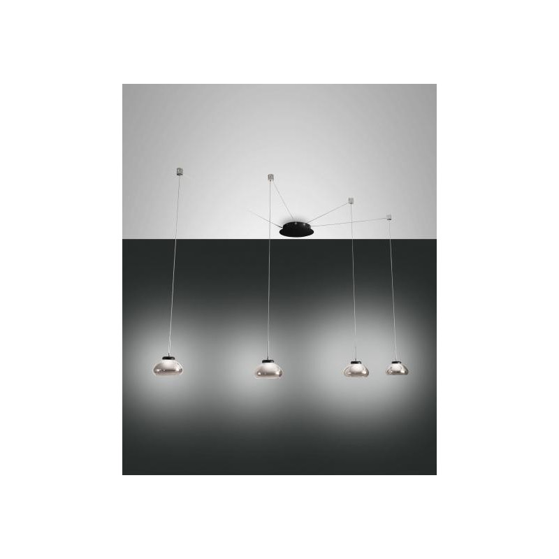 Fabas Luce Arabella lampe à suspension 4 lumières