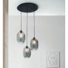 Suspension lamp Fabas Luce Infinity 3 lights