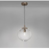 Suspension lamp Metal Lux Global 1 light Ø 45
