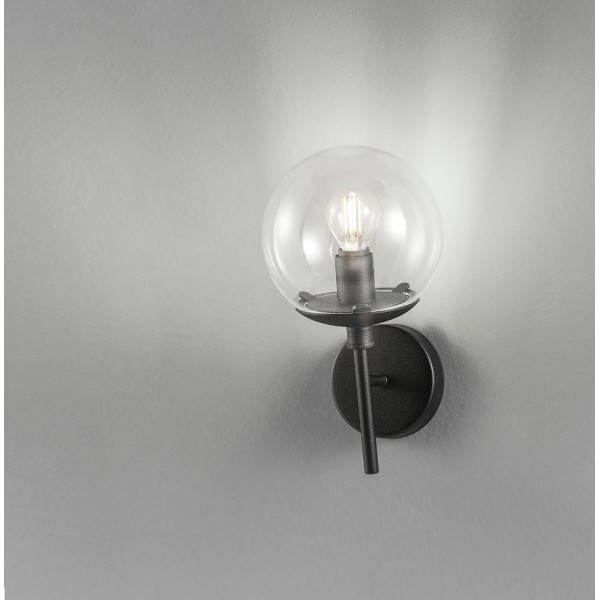 Lampada da parete Metal Lux Global 1 luce Ø 20