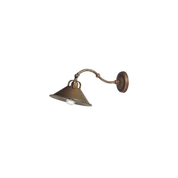 Cascina 204.04 c/snodo Wall Lamp Il Fanale in brass 46W E14
