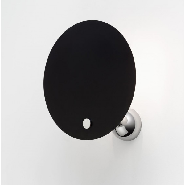 Kuta Wall lamp circular reflector in aluminium 100W E27