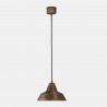Officina 268.09 suspension lamp in iron 46W E27