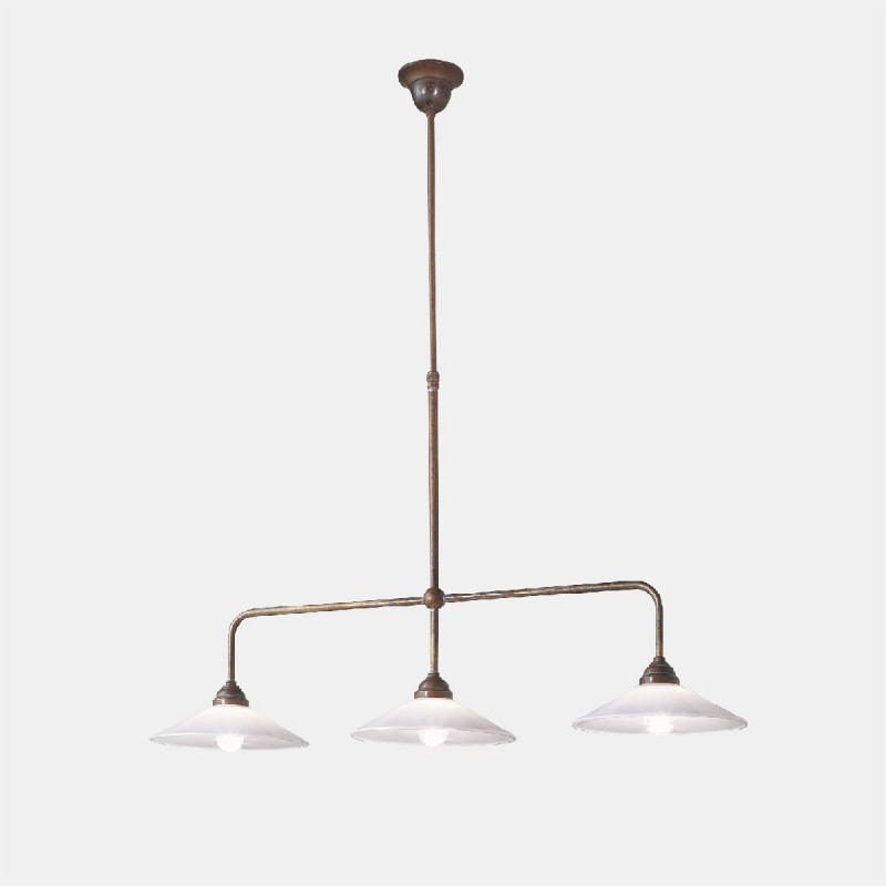 Tabià 3 lights Suspension lamp in glass with