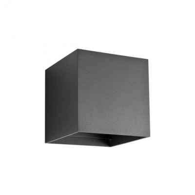 Vary small outdoor wall lamp with double emission body in die-cast aluminum Vary small outdoor wall lamp with double emission body in die-cast aluminum
