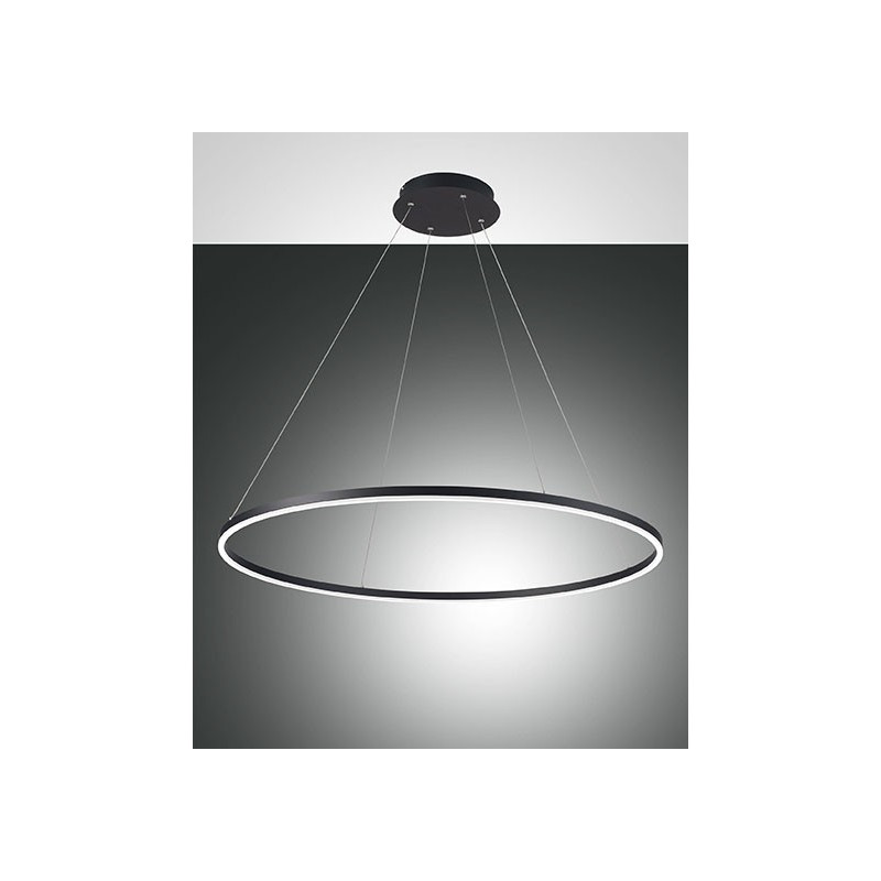 Suspension lamp Fabas Luce Giotto large Led 60W
