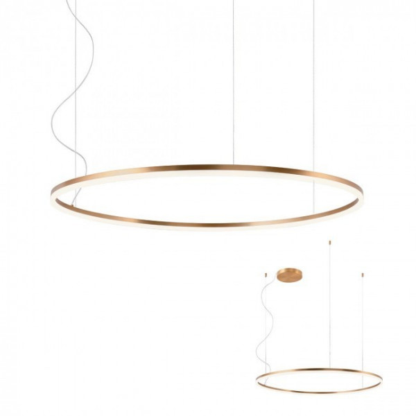 Redo Group Orbit single circle suspension lamp Ø 100