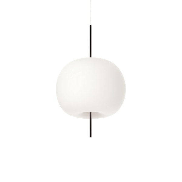 Kushi XL Suspension Lamp KDLN in layered and blown opal glass