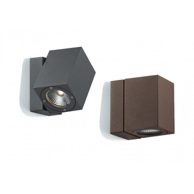 Cam outdoor wall lamp IP54 Led 7W 3000K