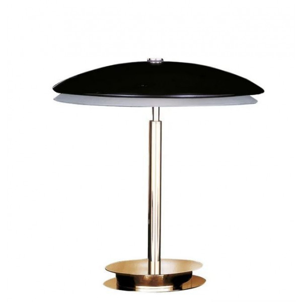 Lampada da Tavolo Fontana Arte BIS - TRIS diffusore inferiore in vetro