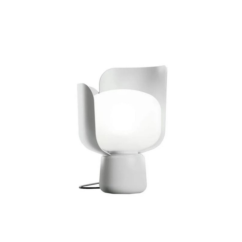 Blom Table lamp diffuser in milk white opaline polyethylene 11W E14