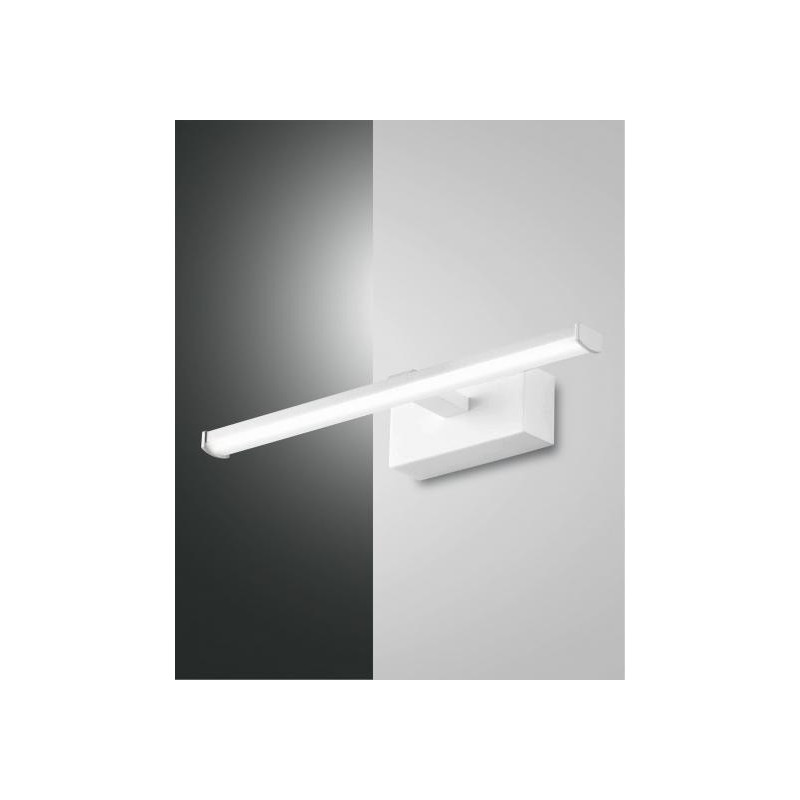 Nala L 30 cm wall lamp IP44 structure in metal and