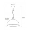 Moretti Luce Circle 3204 / Vellini Suspension Lamp