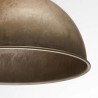 Galileo D. 80 3 Cavi Lampada a Sospensione Il Fanale cupola in ferro / Vellini