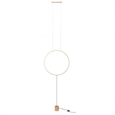 Slick Tondo Ø 61 cm lampada da terra/sospensione Led 19W