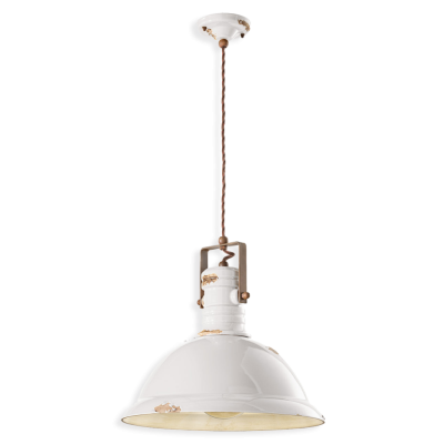 Industrial C1690 lampada a sospensione in ceramica 77W E27