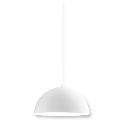 Bonella Lampada a Sospensione a cupola in alluminio Gea Luce / Vellini