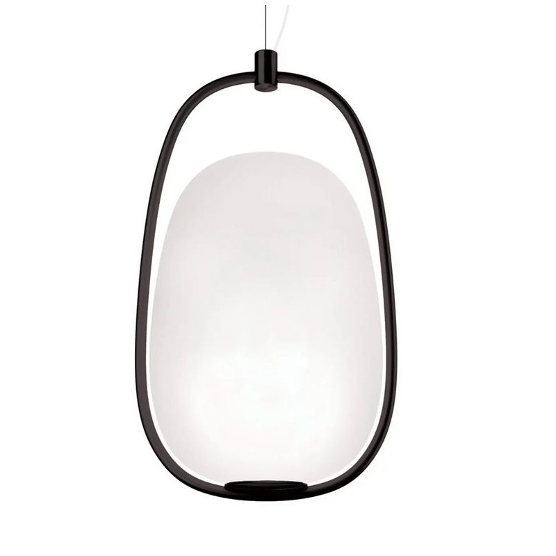 Lannà Suspension Lamp KDLN in layered and blown opal glass / Vellini