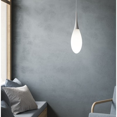 Spillo suspension lamp with polyethylene