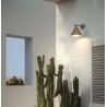 Cone 286.18 IP55 outdoor wall lamp Il Fanale in brass