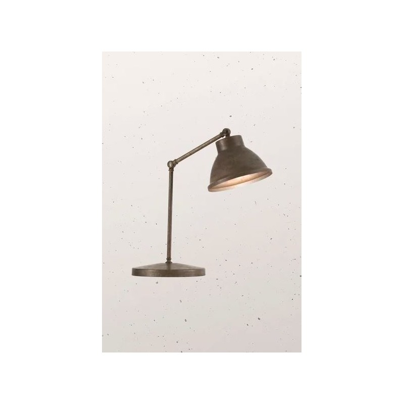 Lampe de table Loft avec joint 1 lumière Il Fanale en fer et laiton / Vellini