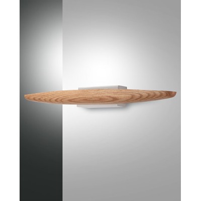 Ribot wall lamp in metal and wood Led 17W 3000K