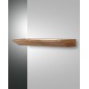 Linus Wall Lamp/Shelf Fabas Luce in metal and wood