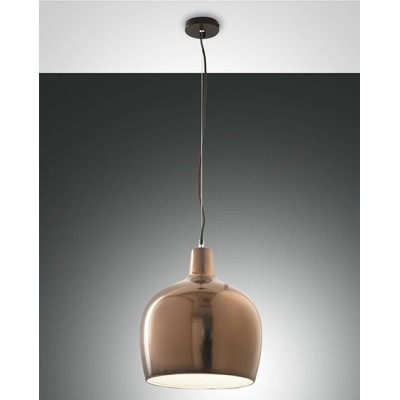 Glossy Ø 32 cm lampada a sospensione in metallo e ceramica 40W E27