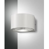 Lao double emission Wall Lamp for outdoor IP65 Fabas Luce in aluminum and glass / Vellini