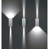 Zor Lampada da Parete per esterno IP54 Fabas Luce in alluminio / Vellini