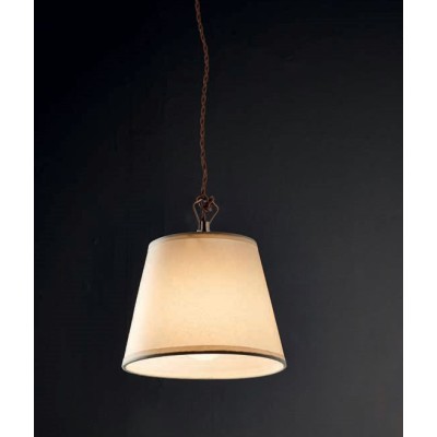 Street Soft Ø 18 cm lampada a sospensione con paralume in pergamena avorio 60W E27