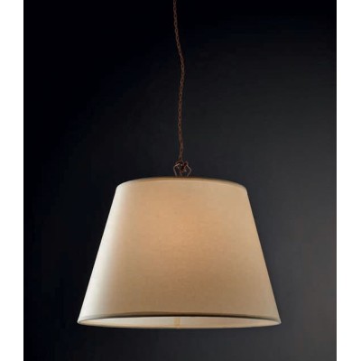 Lampe à suspension Street Soft Ø 35 cm avec abat-jour en parchemin ivoire 60W E27
