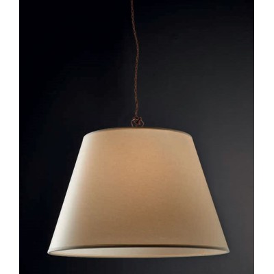 Lampe à suspension Street Soft Ø 40 cm avec abat-jour en parchemin ivoire 60W E27